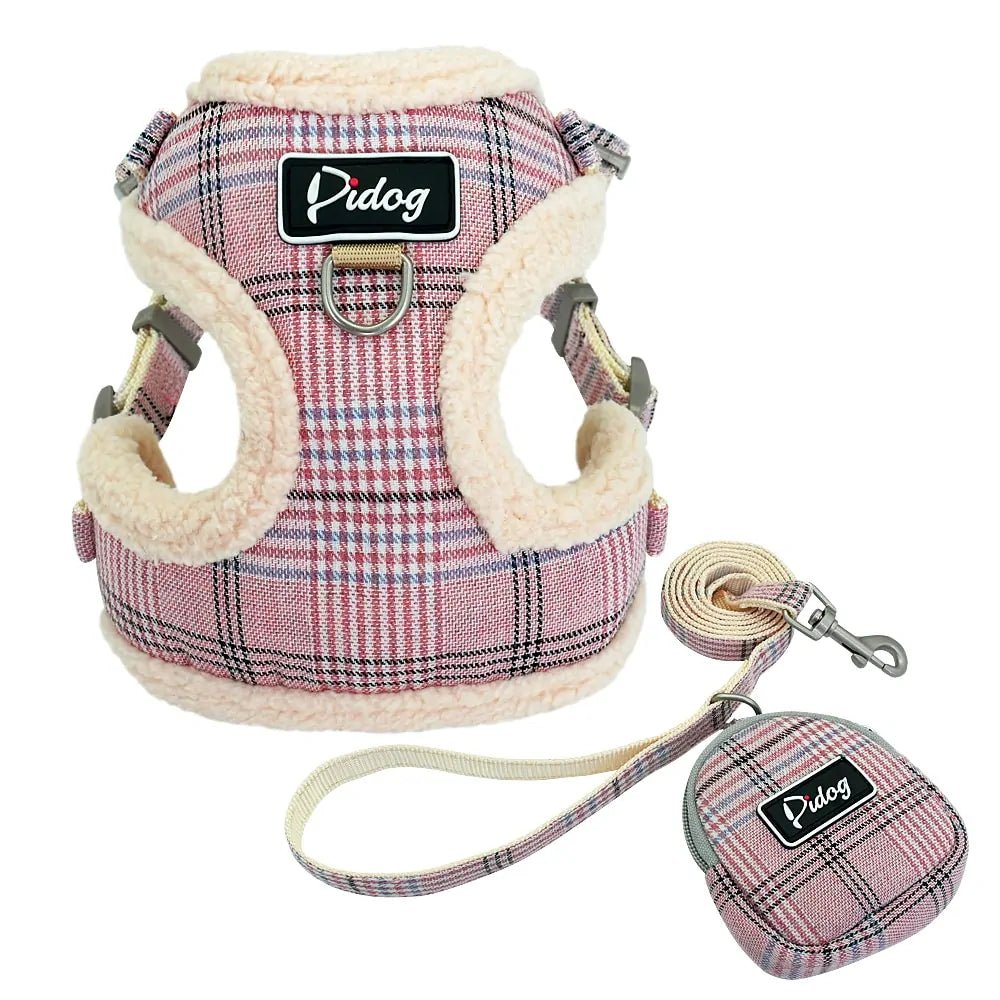 Adjustable Soft Harness Set For Pets - USA Pets