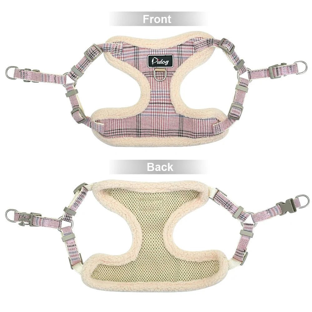 Adjustable Soft Harness Set For Pets - USA Pets