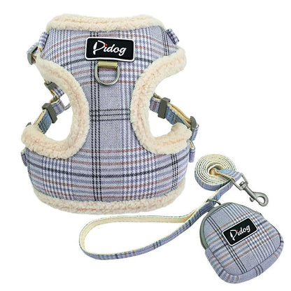 Adjustable Soft Harness Set For Pets - USA Pets