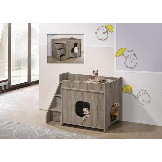 Cat Pet House - Dark Taupe - USA Pets