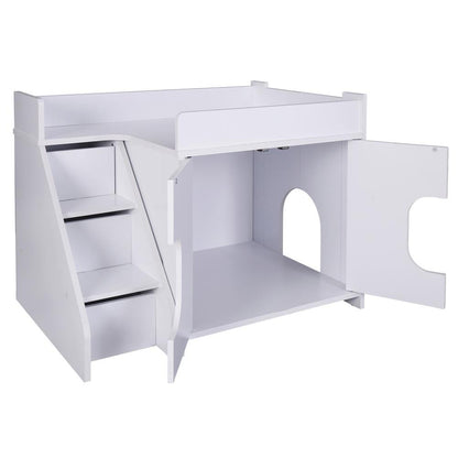 Cat Pet House - White - USA Pets