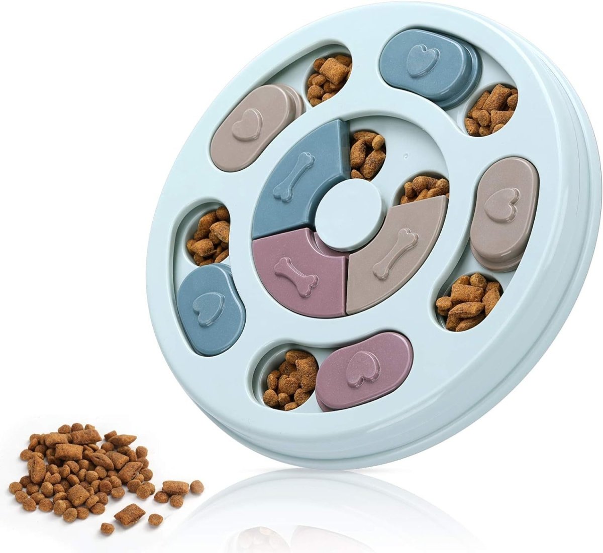 Dog Food Puzzle Feeder Toy Mental Enrichment Dog Treat Puzzle - USA Pets