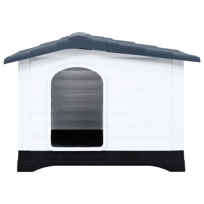 Dog House Gray 35.6"x26.8"x26" - USA Pets