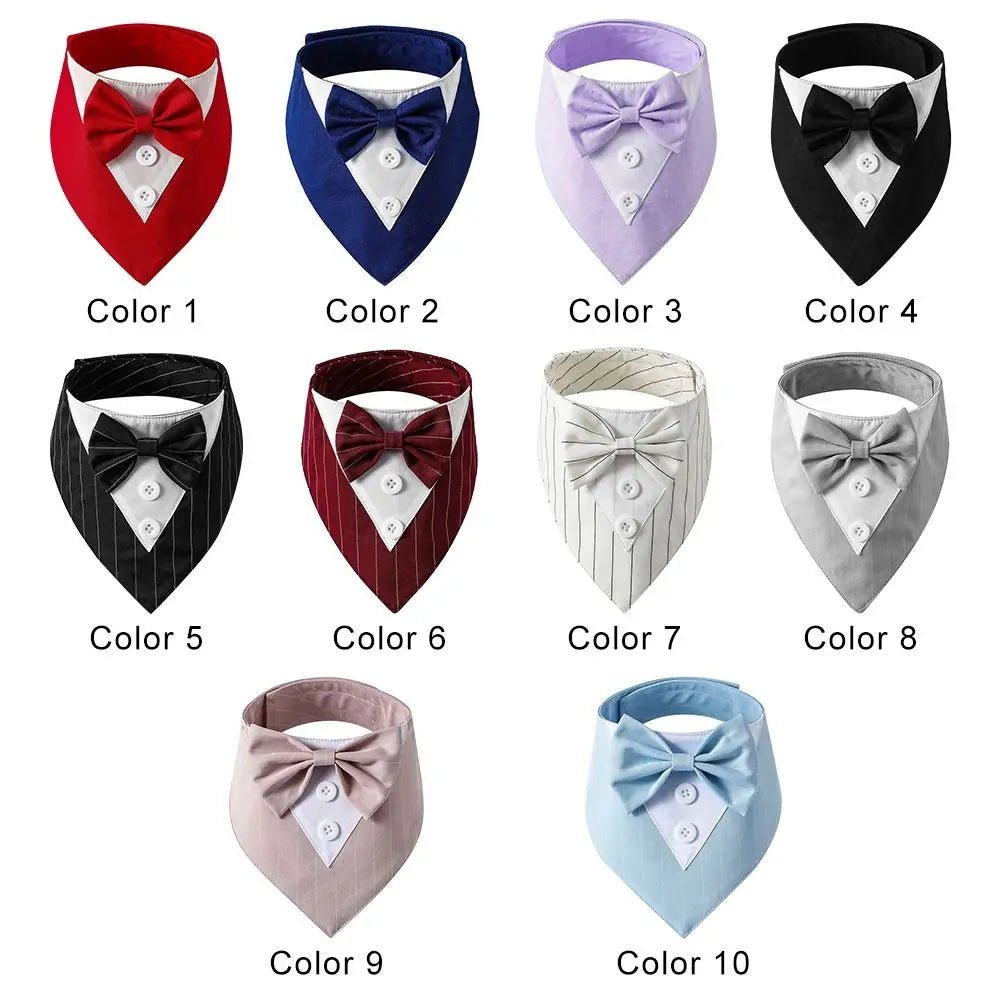 Fashionable Tuxedo Bow Tie For Pets - USA Pets