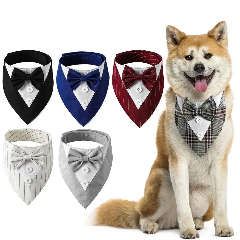 Fashionable Tuxedo Bow Tie For Pets - USA Pets