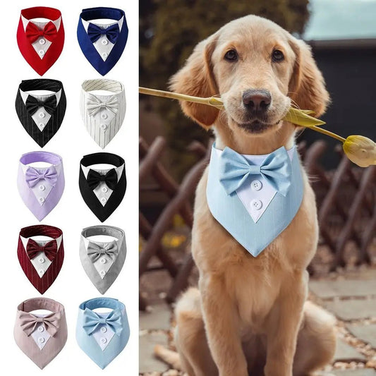 Fashionable Tuxedo Bow Tie For Pets - USA Pets