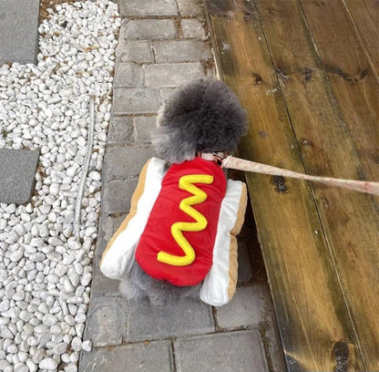 Hotdog Halloween Costume - USA Pets