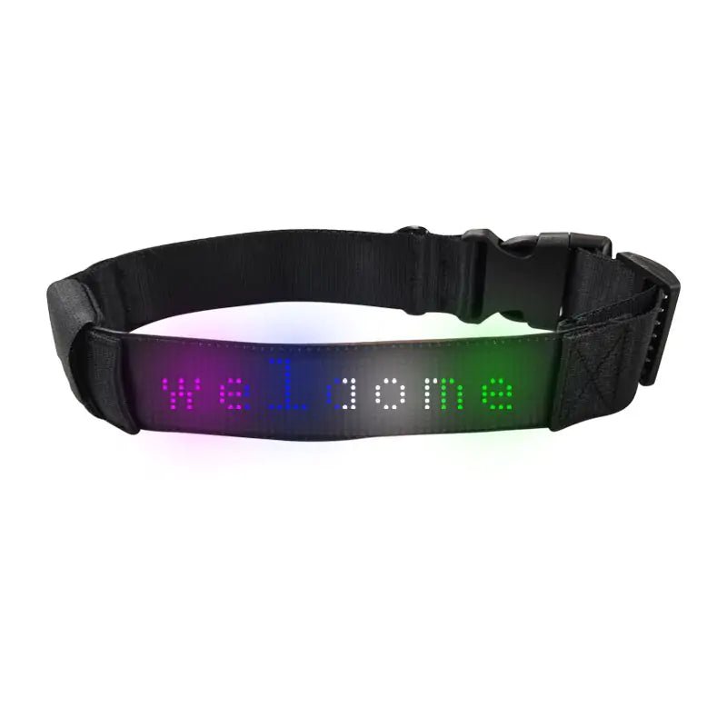 LED Display Pet Collar App Control - USA Pets