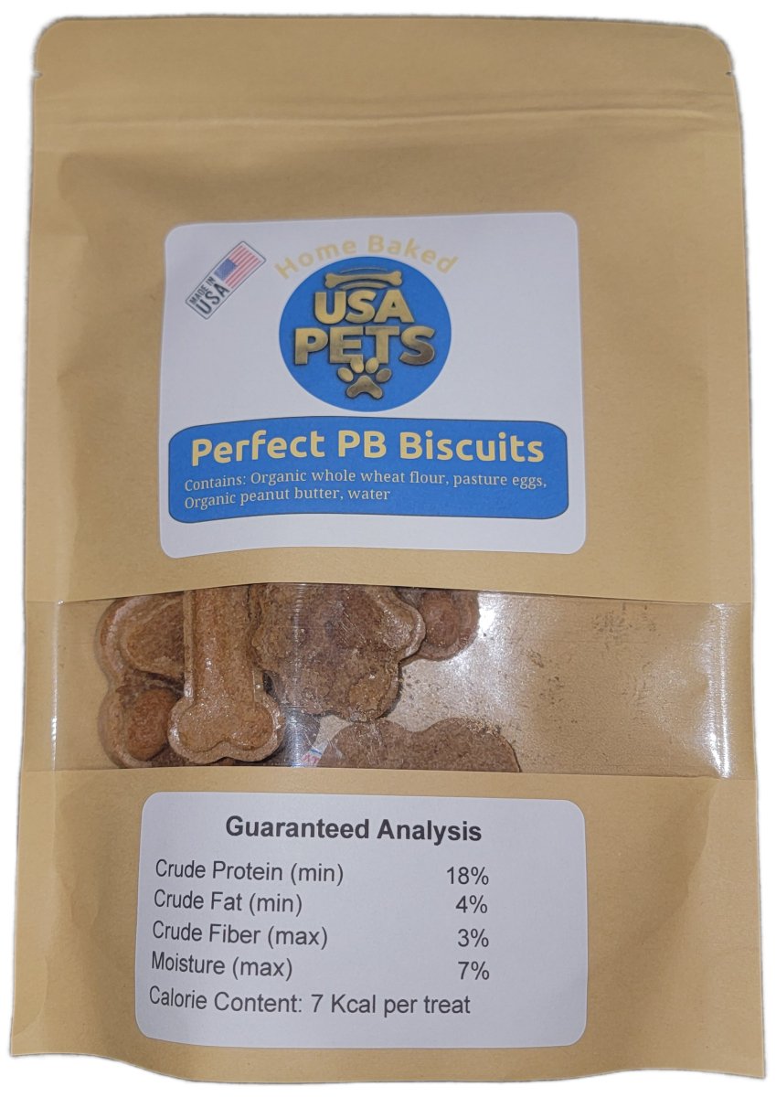 Perfect PB Dog Biscuits - USA Pets