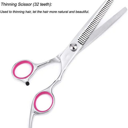 Pet Dog Grooming Scissors Stainless Straight Curved Thinning Shears Trimmer Kits - USA Pets