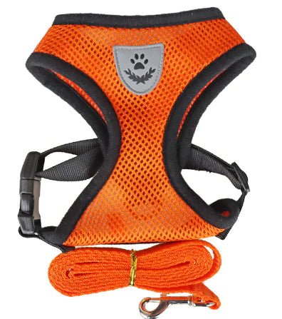 Pets Adjustable Harness Vest - USA Pets