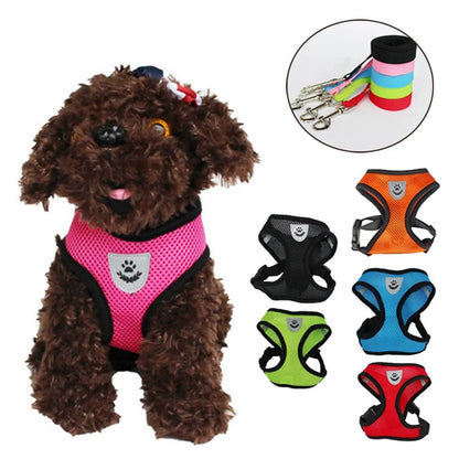 Pets Adjustable Harness Vest - USA Pets