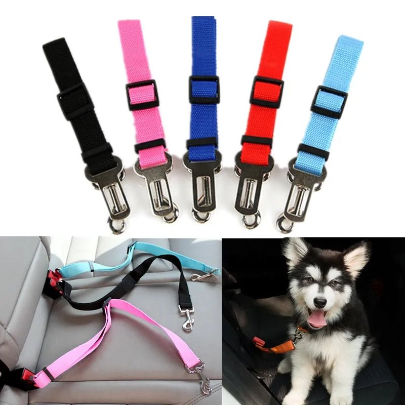 Pets Car Seat Belt Adjustable Harness - USA Pets