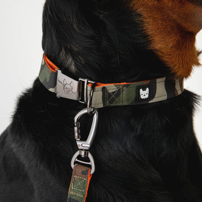 Poplin Dog Leash - Camo - USA Pets