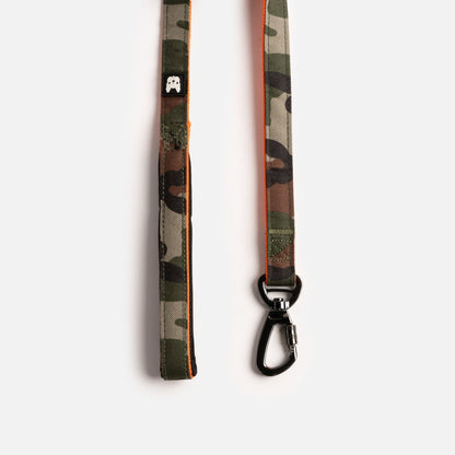 Poplin Dog Leash - Camo - USA Pets