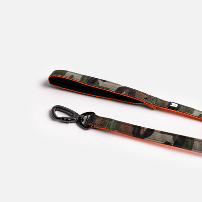 Poplin Dog Leash - Camo - USA Pets