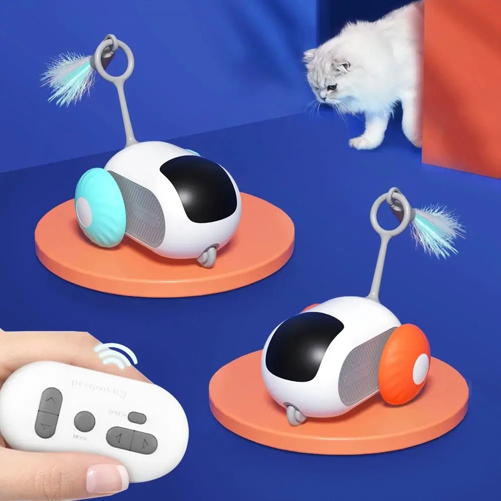 Smart Cat Toy Automatic Remote Controlled Car Interactive Pet Supplies - USA Pets