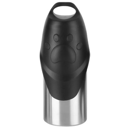 Stainless Steel Portable Water Bottle Drinking Dish - USA Pets