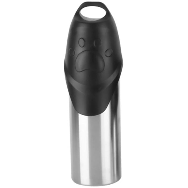 Stainless Steel Portable Water Bottle Drinking Dish - USA Pets