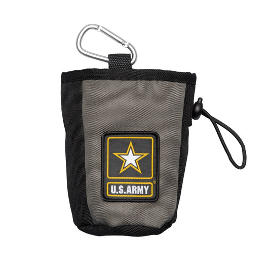 US Army Dog Treat Bag - Dark Camo - USA Pets