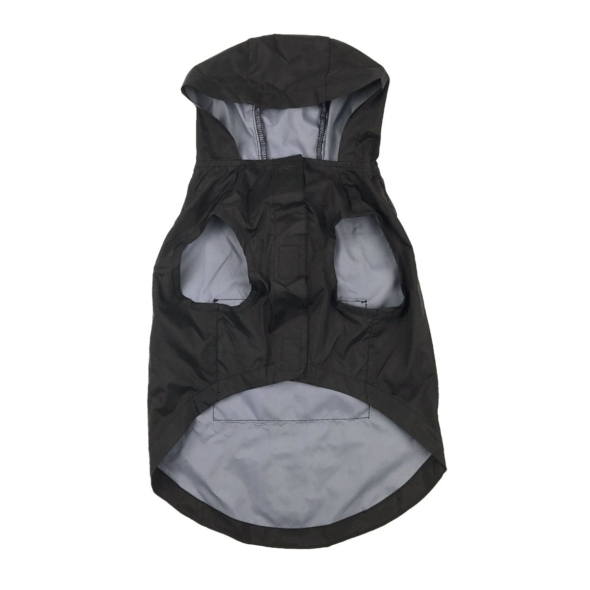 US Army Packable Dog Raincoat - Black - USA Pets