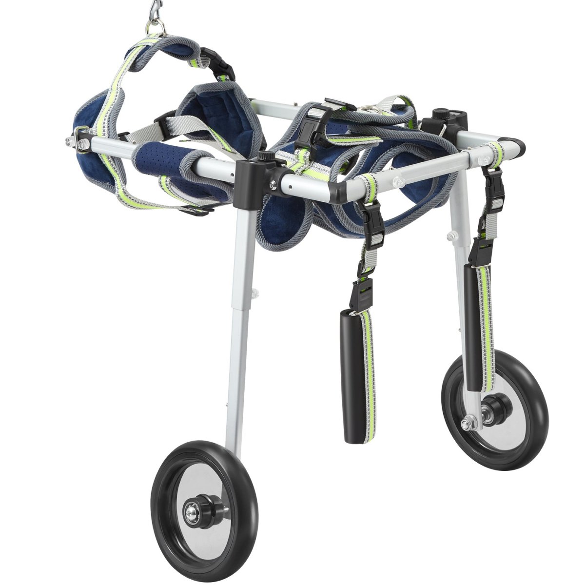 VEVOR 2 Wheels Dog Wheelchair for Back Legs, Pet Wheelchair Lightweight & Adjustable (XS) - USA Pets