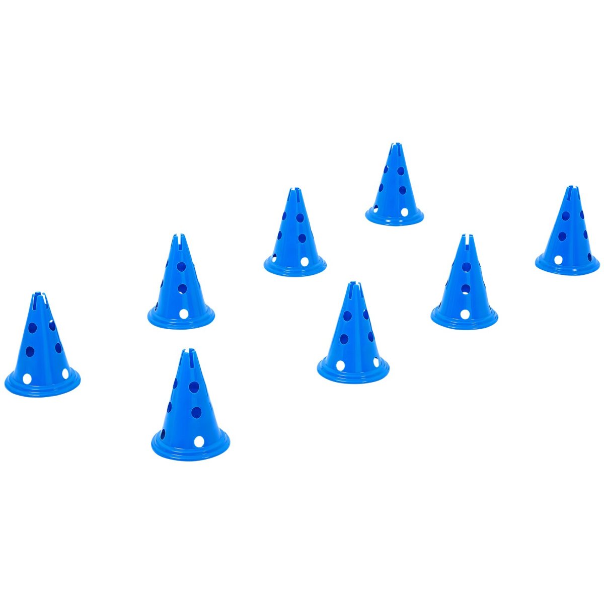 VEVOR Dog Agility Hurdle Cone Set 6 PCS Kit - 12 xCones 6 xAgility Rods with Bag - USA Pets