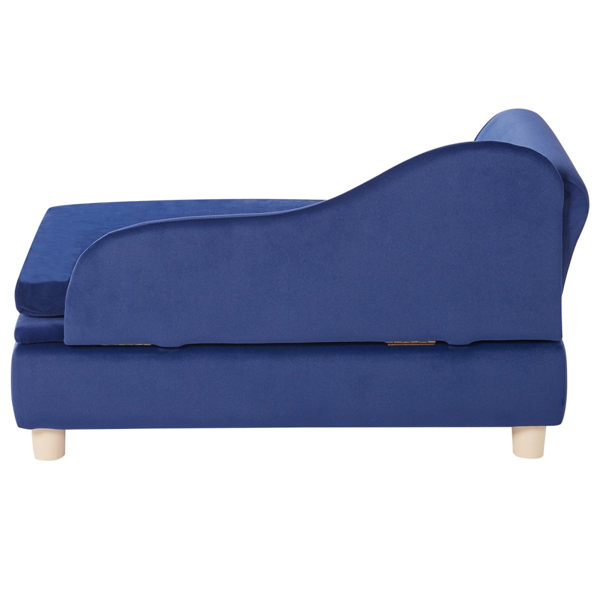 VEVOR Pet Sofa, Dog Couch for Medium - Sized Dogs and Cats, Blue - USA Pets