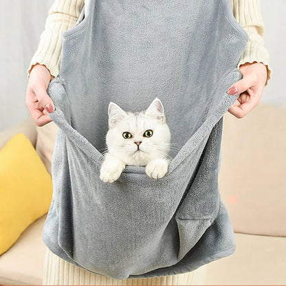 Winter Plush Pet Carrier Pouch - USA Pets